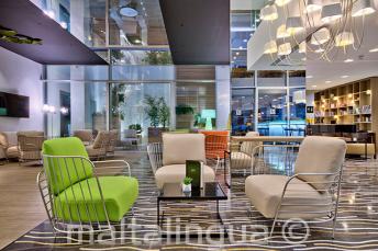 Lobby v hoteli Valentina